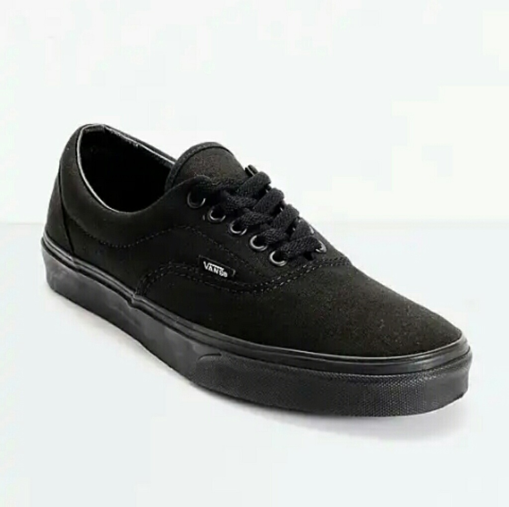 NIB: vans authentic black on black size 8 men's